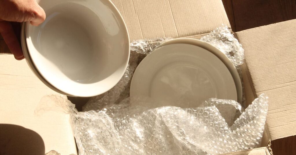 Moving Delicate Dishes and Plates