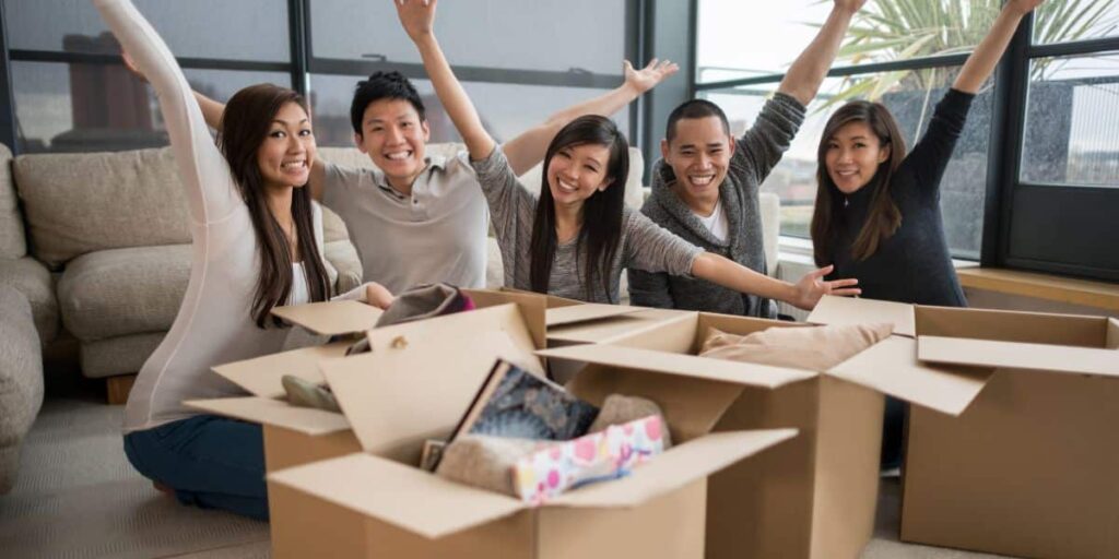 friends helping you move
