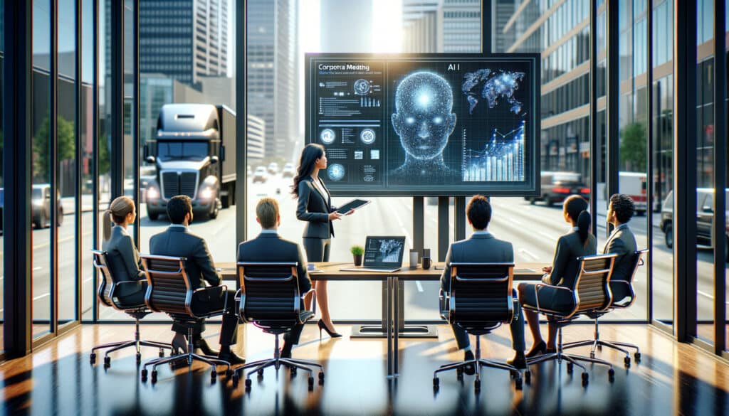 Photorealistic Professional Movers featured image representing "Denver's Relocation Evolution: How AI and Tech Enhance Professional Moving Services" in a real-world setting, no text overlay