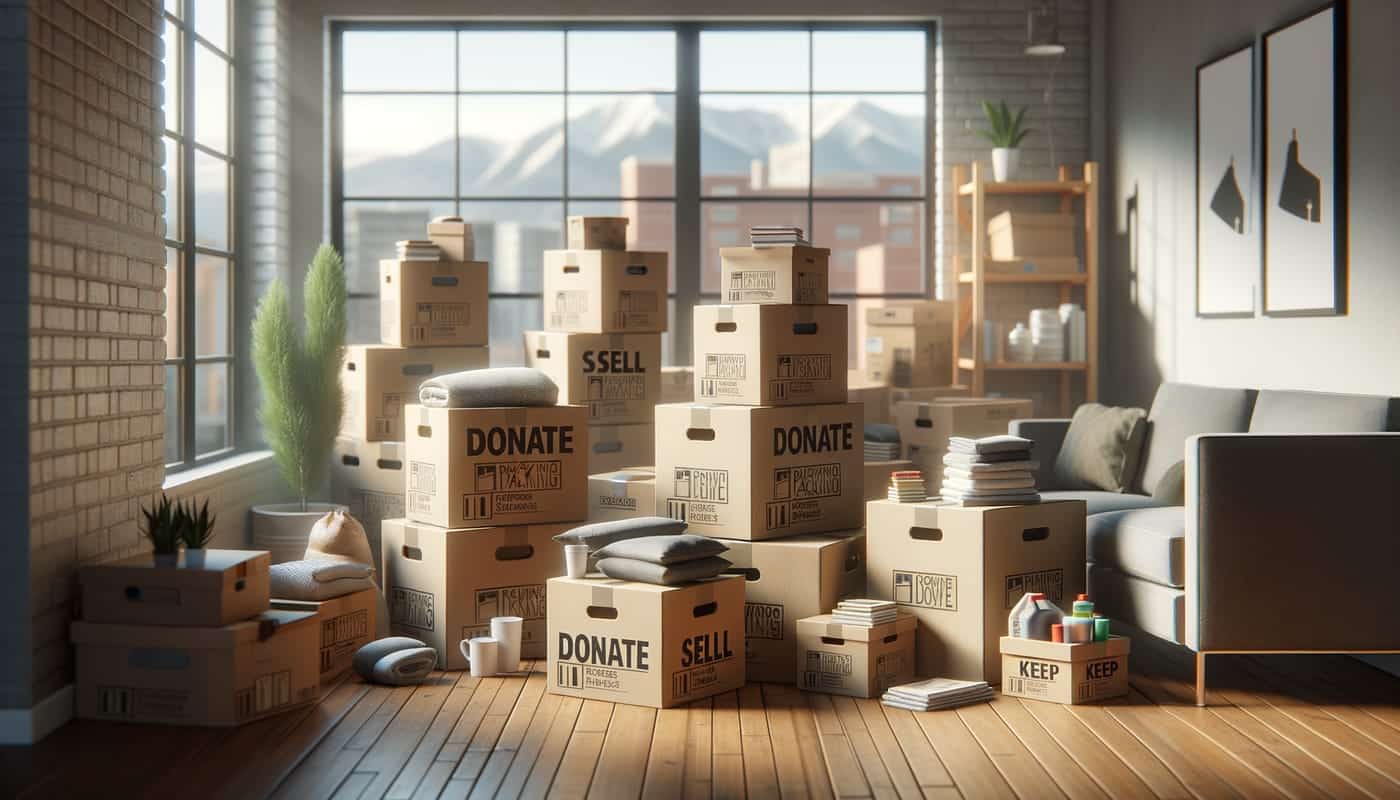 Photorealistic contextual image for: Denver Residential Move: Professional Packing Strategies for Efficiency