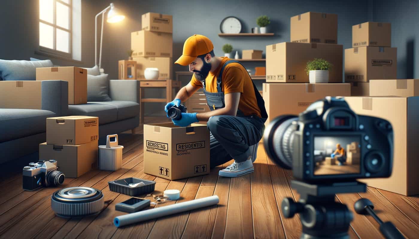Photorealistic contextual image for: Stress-Free Denver Moving: A Guide to Professional Relocation with Experienced Movers